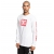 Longsleeve DC Square Star LS 2 snow white