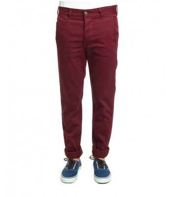 TURBOKOLOR Chinos Super Slim-fit Burgundy