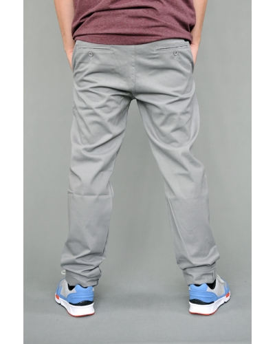 TURBOKOLOR Chinos Basic Super Slim-fit Grey