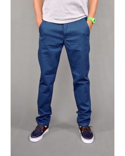 TURBOKOLOR Chinos Basic Super Slim-fit Ocean Blue