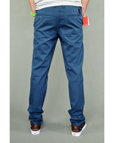 TURBOKOLOR Chinos Basic Super Slim-fit Ocean Blue