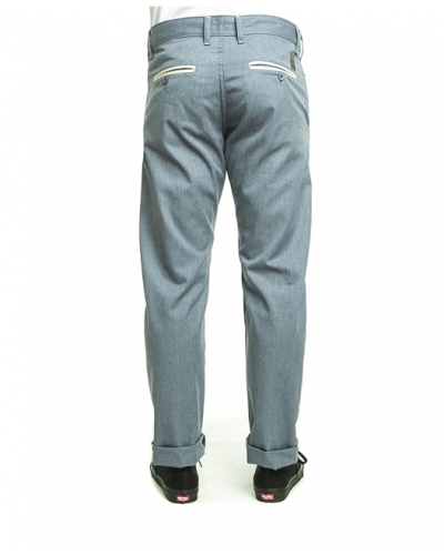 TURBOKOLOR Chinos Slim-fit Blue Grey