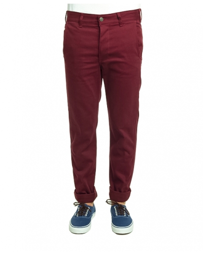 TURBOKOLOR Chinos Super Slim-fit Burgundy