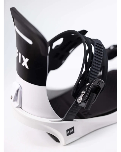 Wiązanie snowboardowe FIX Nation white