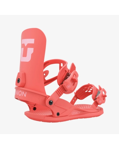Wiązanie snowboardowe UNION Legacy coral